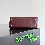 Bottega Veneta Small Ciao Ciao Bag Red Gold 26x19x10.5cm - 4