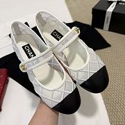 Chanel Coco Beach Mary Janes White Flat - 1