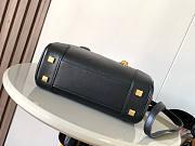 Loewe Amazona 23 Black Bag Calfskin 23x10x15cm - 5