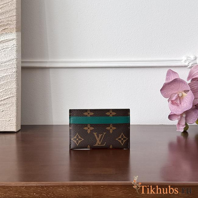 Louis Vuitton LV Double Card Holder 11x7x1.5cm - 1
