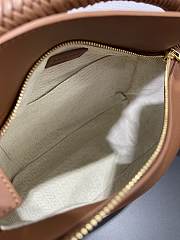 Loewe Small Puzzle Edge Landscape Bag Calfskin Parrot Pink 24x10x14cm - 5