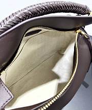 Loewe Puzzle Landscape Bag Chocolate 24x10x14cm - 4
