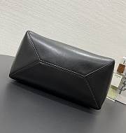 Loewe Medium Puzzle Fold Tote Shiny Calfskin Black 31.5x14.5x25.5cm - 2