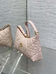Dior Miss Caro Mini Hobo Shoulder Bag Pink 24x14x6.5cm - 3