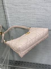 Dior Miss Caro Mini Hobo Shoulder Bag Pink 24x14x6.5cm - 2