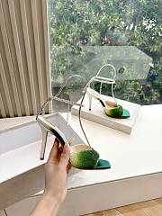 Jimmy Choo Saeda sandals high 11cm green - 3