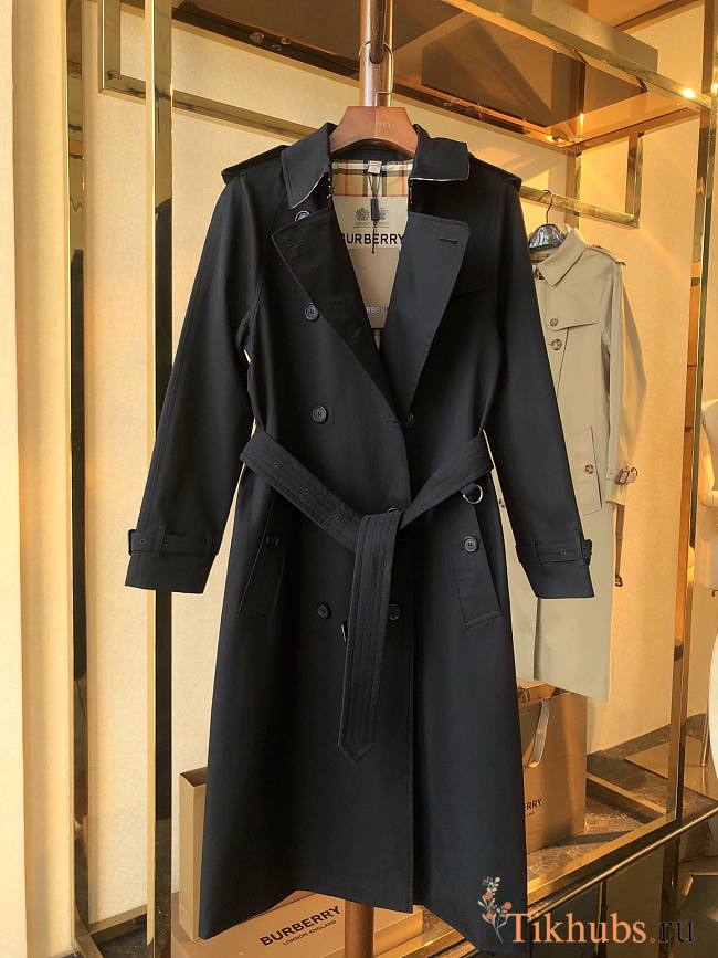  Burberry Heritage Trench Coat black - 1