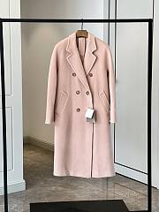 Max Mara 101801 Icon Coat in pink - 1