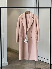 Max Mara 101801 Icon Coat in pink - 5