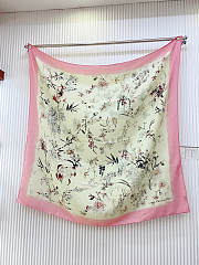 Dior printed silk scarf 140cm*140cm - 4