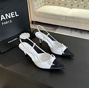 Chanel Mary Jane style slingback heels high 6.5cm - 6