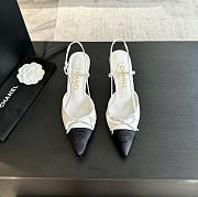 Chanel Mary Jane style slingback heels high 6.5cm - 5