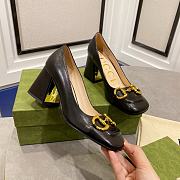 Gucci Horsebit Mid-Heel Pumps high 7.5cm - 5