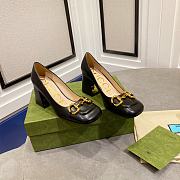 Gucci Horsebit Mid-Heel Pumps high 7.5cm - 2