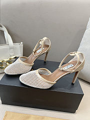 Alaïa Fishnet Slingback heel Pumps high 8.5cm - 6