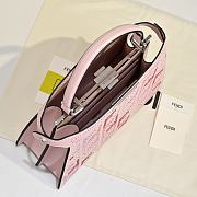  Fendi Peekaboo ISeeU Small bag in pink 33cm - 4