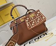 Fendi peekaboo isee Bag brown size 23 cm - 6