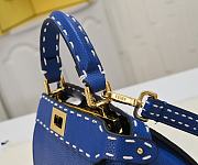 Fendi peekaboo isee Bag blue size 23 cm - 5