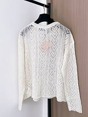 	 white Miu Miu knit sweater - 5