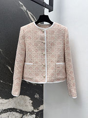 	 Dior Cannage Cropped Jacket - 1