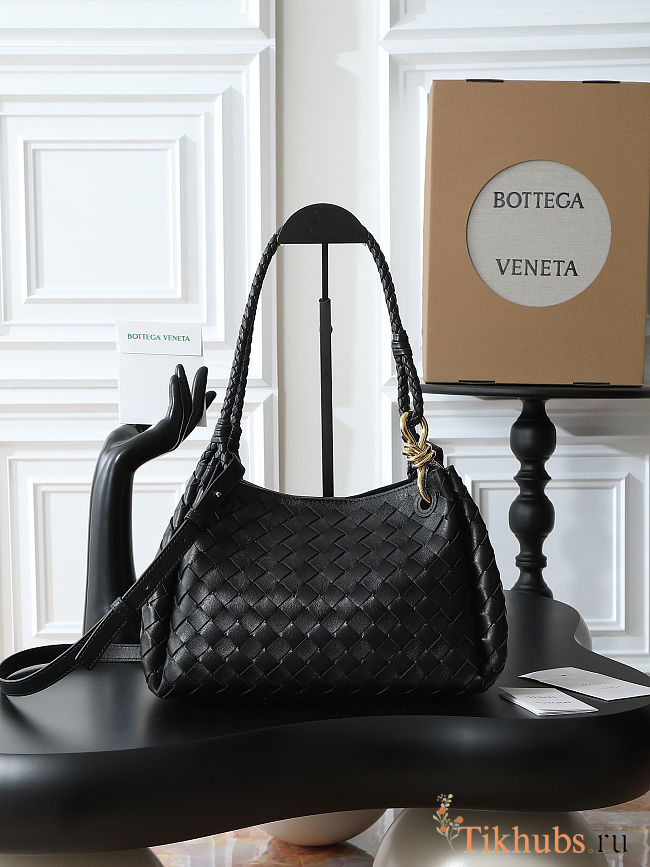 	 BOTTEGA VENETA Parachute Shoulder Bag 29.5*18.5*17.5cm - 1