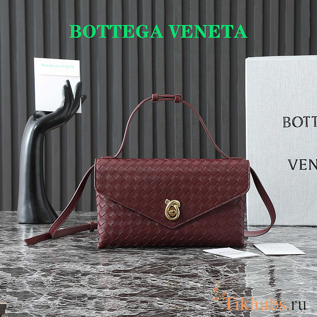 	 Bottega Veneta Knot Lock crossbody bag 25*16*5.5cm - 1