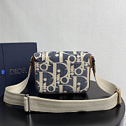Dior Saddle Messenger Bag in Dior Oblique jacquard 23x17.5x6 cm - 5