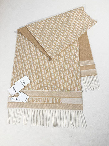 	 Dior Oblique Scarf 45*200cm