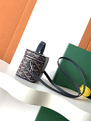 Goyard Muse Mini Vanity Case in navy size 16cm - 3