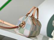 Louis Vuitton Damier Licious Speedy Bandouliere Handbag Beige Cream 20.5cm - 3