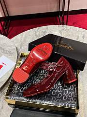 Christian Louboutin Miss Jane 55 patent-leather heel high 5.5cm - 3