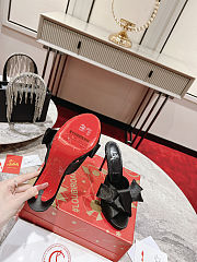 Christian Louboutin Satin Slides 10cm - 2