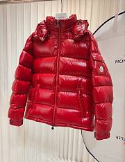 Moncler Enfant glossy puffer coat - 4