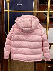 Moncler Maire down jacket in pink for women - 4