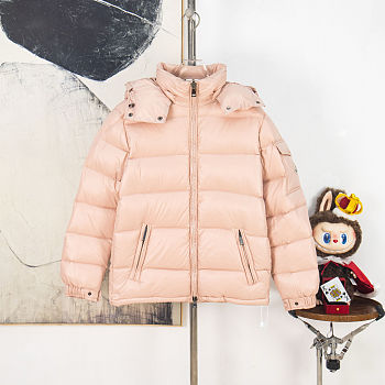 Moncler Maire down jacket in pink light pink