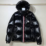 Moncler Men's Montbeliard Short Down Jacket in black. - 4