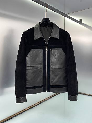 Louis Vuitton Monogram Mix Leather Workwear Blouson 1AIWFH