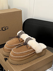  UGG Disquette Alpine slippers in the Hickory color - 1