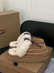  UGG Disquette Alpine slippers in the Hickory color - 6