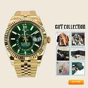 Rolex Sky-Dweller with the green dial - 1