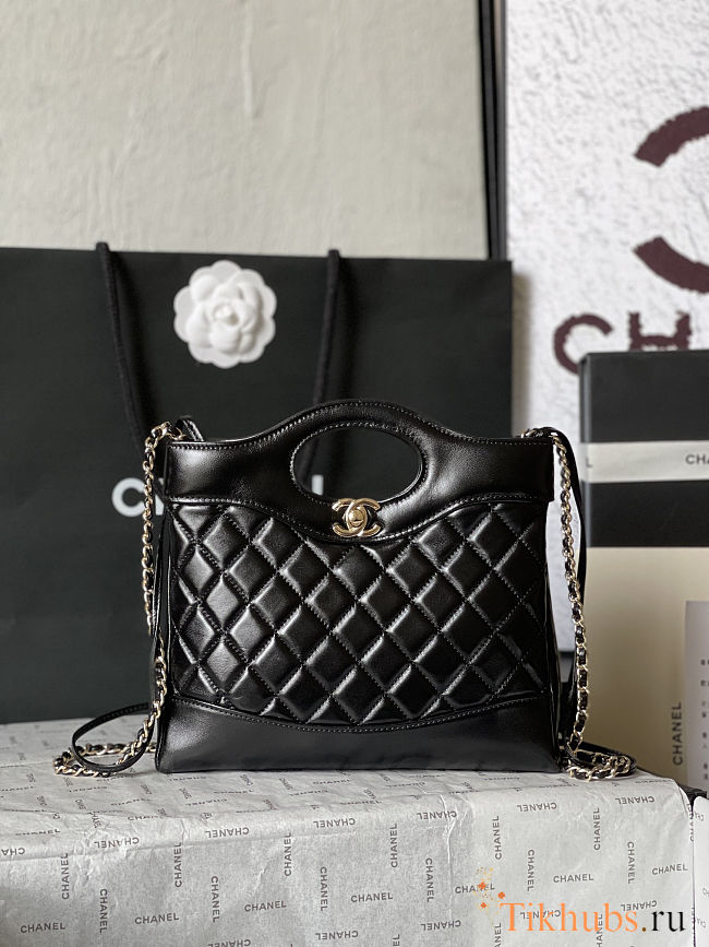 Chanel 31 Mini Shopping Bag Black bag 22x23x5.5cm - 1