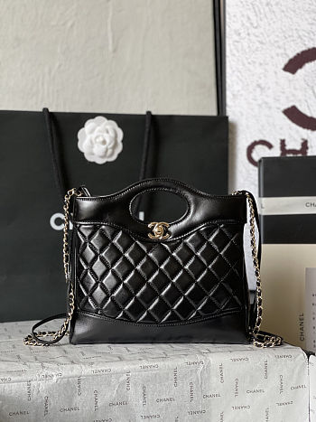 Chanel 31 Mini Shopping Bag Black bag 22x23x5.5cm