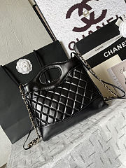 Chanel 31 Mini Shopping Bag Black bag 22x23x5.5cm - 6