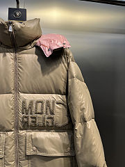 Moncler Down puffer jacket brown - 5
