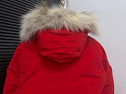 Canada Goose Expedition Fur Classic Fit Parka Coat Jacket Red - 3