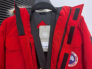 Canada Goose Expedition Fur Classic Fit Parka Coat Jacket Red - 2