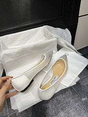 Jimmy Choo Love crystal-embellished ballerinas - 2