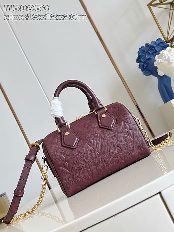 Louis Vuitton Speedy Bandoulière 20 Bag 13.5x12x20.5 cm