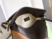 Loewe Small Puzzle Edge bag in dark brown 18x12.5x8cm - 5