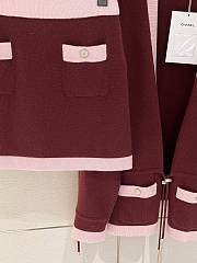Chanel set Burgundy - 2